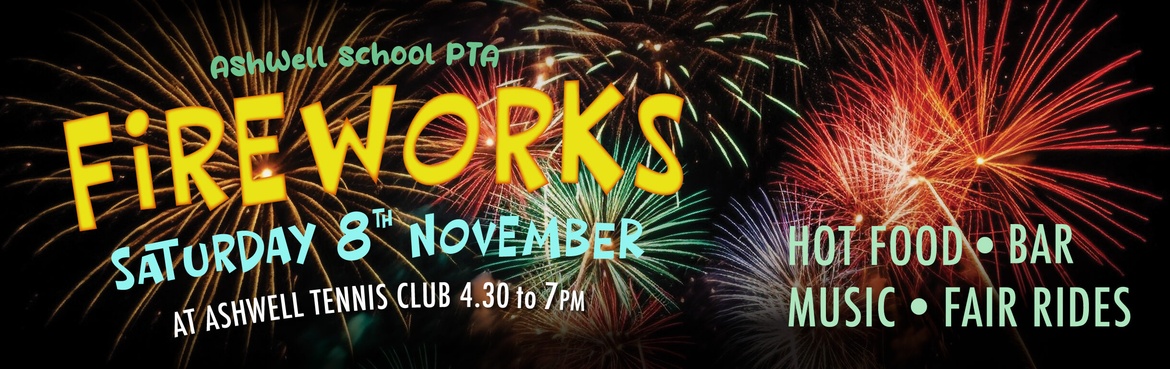 Ashwell PTA Fireworks 2025