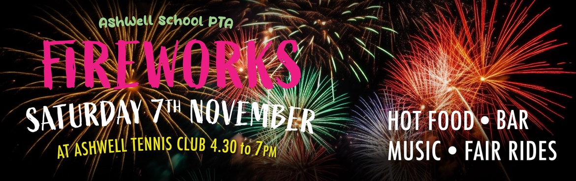 Ashwell PTA Fireworks 2026